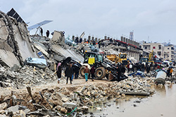 Jordskælv i Idlib, Syrien, 6. februar 2023